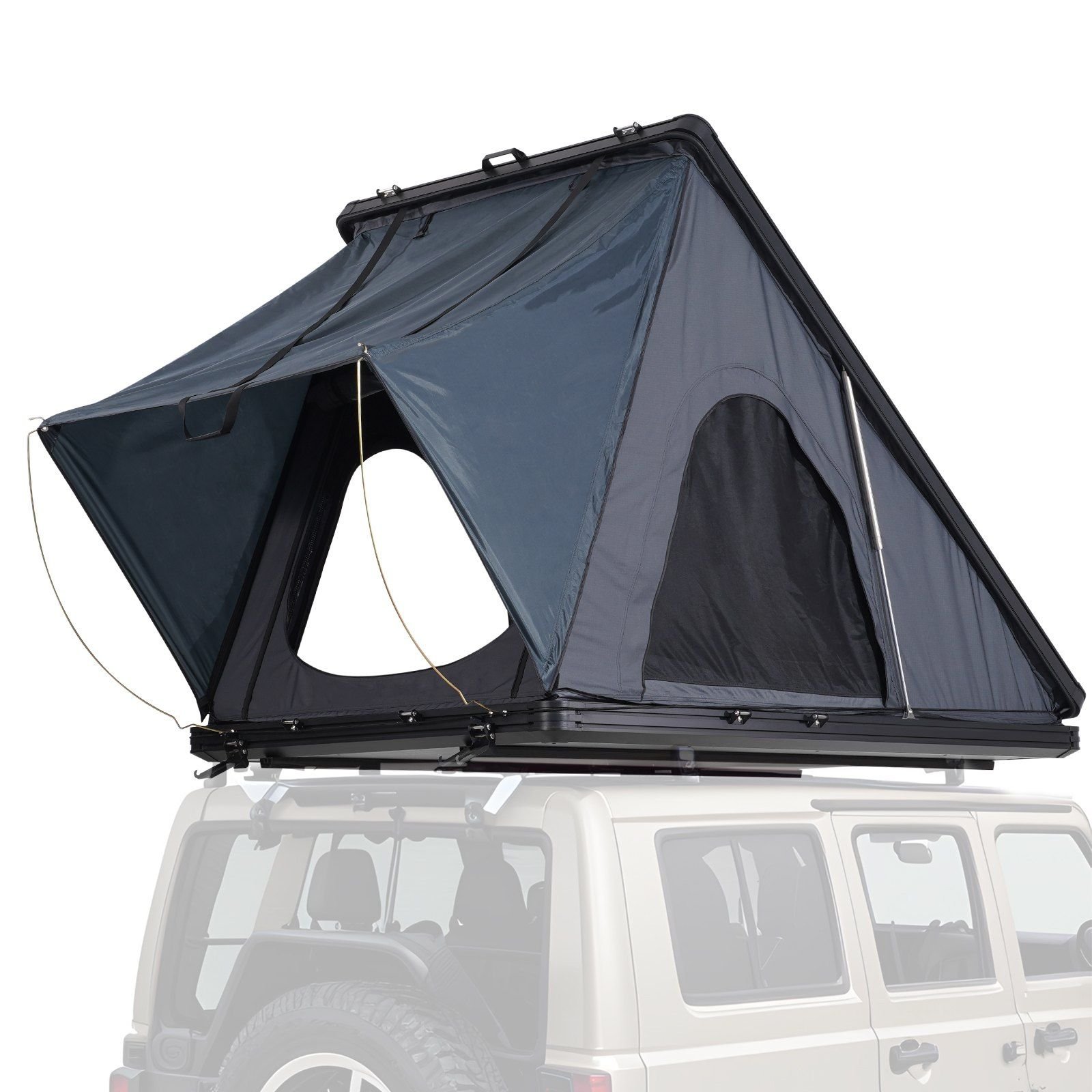 VEVOR Rooftop Tent Hard Shell 2-3 Person Waterproof for Jeep SUV Truck w/ Ladder VEVOR Rooftop Tent Hard Shell 2-3 Person Waterproof for Jeep SUV Truck w/ Ladder